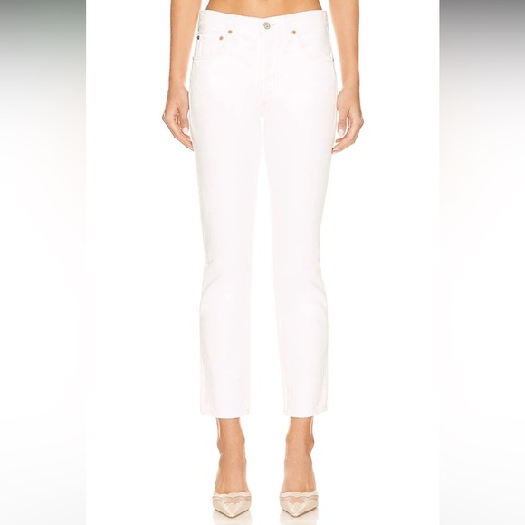 Citizens Of Humanity Denim - Citizens Of Humanity Rockef High Rise Skinny White Pants Women’s Size 27 US